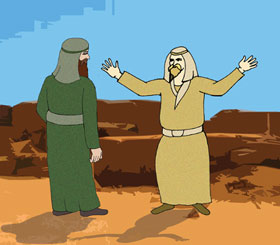 Yaakov and Lavan.